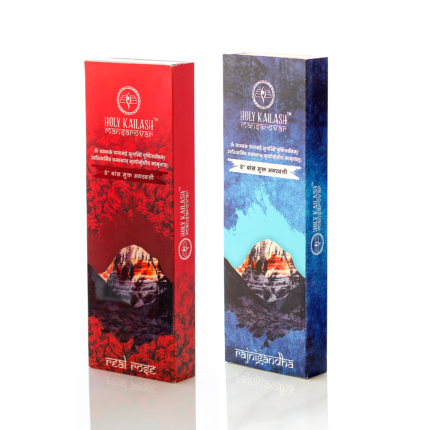 Holy Kailash Mansarovar, incense stick, agarbatti, dhoop batti , with stand, fragrance , Holder Included, Burns upto 120 minutes
