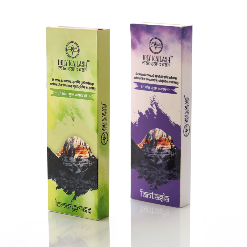 Holy Kailash Mansarovar, incense stick, agarbatti, dhoop batti , with stand, fragrance , Holder Included, Burns upto 120 minutes