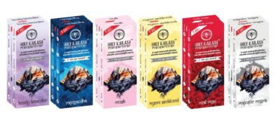 Holy Kailash Mansarovar, incense stick, agarbatti, dhoop batti , with stand, fragrance , Holder Included, Burns upto 120 minutes